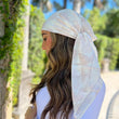 Load image into Gallery viewer, Cream Fall Leaves Head Scarf