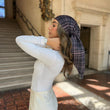 Load image into Gallery viewer, Winter Houndstooth Square Head Scarf