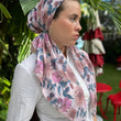 Load image into Gallery viewer, VERSATILE PRETIED Pink Fall Floral (WITH VELVET GRIP)