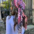 Load image into Gallery viewer, Fall Missoni Inspired Square Head Scarf