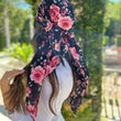 Load image into Gallery viewer, Rose Thorn Garden Square Head Scarf