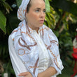 Load image into Gallery viewer, CLASSIC PRETIED White Fall Sailors Chain (WITH VELVET GRIP)