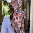 Load image into Gallery viewer, Madrid Paisley Square Head Scarf