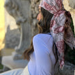 Load image into Gallery viewer, Vintage Rose Head Scarf