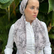 Load image into Gallery viewer, VERSATILE PRETIED Delicate Cream Floral Toile (WITH VELVET GRIP)