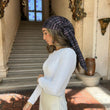 Load image into Gallery viewer, Winter Houndstooth Square Head Scarf