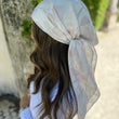 Load image into Gallery viewer, Cream Fall Leaves Head Scarf
