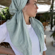 Load image into Gallery viewer, CLASSIC PRETIED Textured Sage Green (with Velvet Grip)