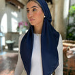 Load image into Gallery viewer, CLASSIC PRETIED Satin Navy (with Velvet Grip)