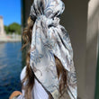 Load image into Gallery viewer, Slate Grey Tiger Square Head Scarf