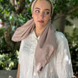 Load image into Gallery viewer, CLASSIC PRETIED Shimmer Almond (with Velvet Grip)