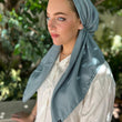 Load image into Gallery viewer, CLASSIC PRETIED Shimmer Sky Blue (with Velvet Grip)