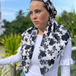 Load image into Gallery viewer, CLASSIC PRETIED Elegant Cream Floral (WITH VELVET GRIP)