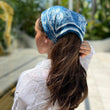 Load image into Gallery viewer, Blue Jungle Toile Bandana