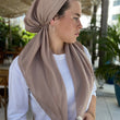 Load image into Gallery viewer, CLASSIC PRETIED Cotton Taupe (with Velvet Grip)