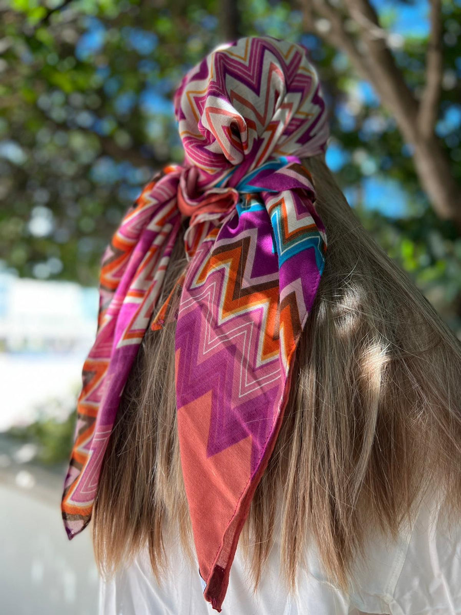 Missoni cotton discount & viscose scarf