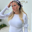 Load image into Gallery viewer, Gorgeous Ivory Floral Bandana