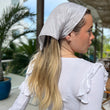 Load image into Gallery viewer, Taupe leaves Bandana