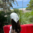 Load image into Gallery viewer, Blue mini Floral Bandana
