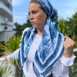 Load image into Gallery viewer, CLASSIC PRETIED Blue Jungle Toile (WITH VELVET GRIP)