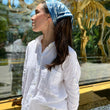 Load image into Gallery viewer, Blue Jungle Toile Bandana