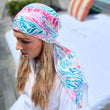 Load image into Gallery viewer, Abstract Tiger Square Head Scarf