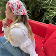 Load image into Gallery viewer, Red Cherry Floral Bandana