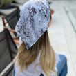 Load image into Gallery viewer, Black and White Toile Bandana