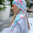 Load image into Gallery viewer, Abstract Tiger Square Head Scarf
