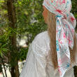 Load image into Gallery viewer, Watercolor Butterfly Square Head Scarf