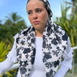Load image into Gallery viewer, CLASSIC PRETIED Elegant Cream Floral (WITH VELVET GRIP)