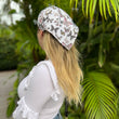Load image into Gallery viewer, White Butterfly Bandana