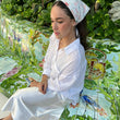 Load image into Gallery viewer, Watercolor Butterfly Bandana