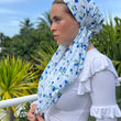 Load image into Gallery viewer, CLASSIC PRETIED Blue Mini Floral (WITH VELVET GRIP)