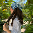 Load image into Gallery viewer, Blue Jungle Toile Bandana