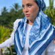 Load image into Gallery viewer, CLASSIC PRETIED Blue Jungle Toile (WITH VELVET GRIP)