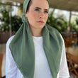 Load image into Gallery viewer, CLASSIC PRETIED Cotton Sage Green (with Velvet Grip)