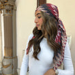 Load image into Gallery viewer, Fall Missoni Inspired Square Head Scarf