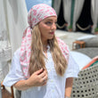 Load image into Gallery viewer, Pink Leopard Square Head Scarf