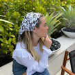 Load image into Gallery viewer, White Butterfly Bandana