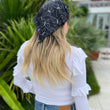 Load image into Gallery viewer, Black Butterfly Bandana
