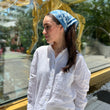 Load image into Gallery viewer, Blue Jungle Toile Bandana