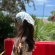 Load image into Gallery viewer, Blue mini Floral Bandana