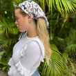 Load image into Gallery viewer, White Butterfly Bandana