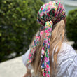 Load image into Gallery viewer, Vintage Floral Square Head Scarf