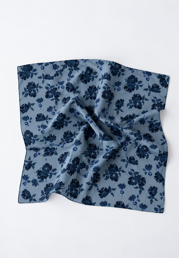 Indigo Bloom Bandana