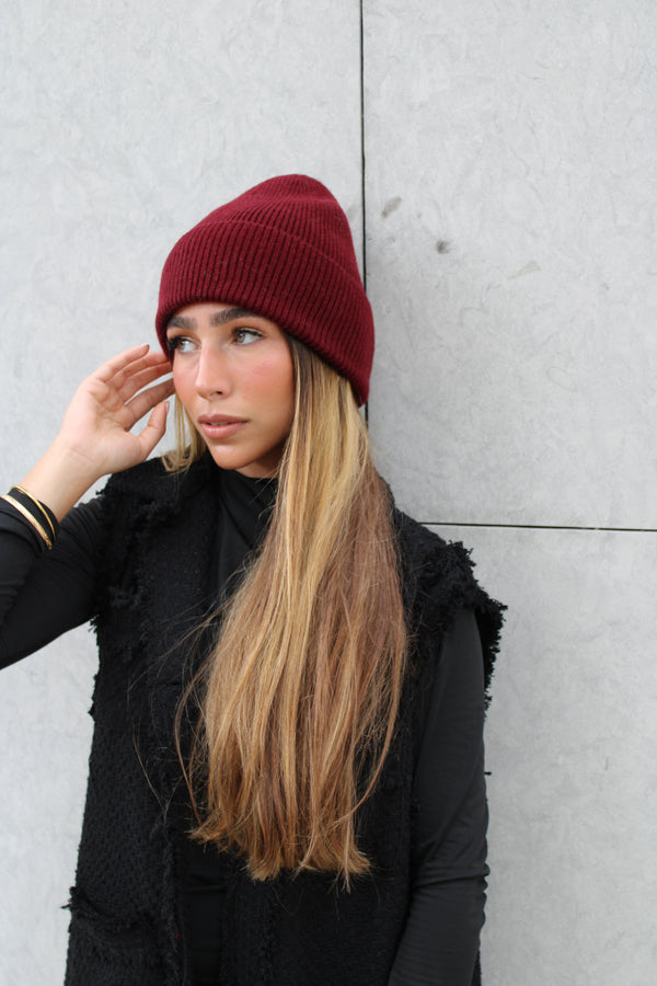 The Basic Knitted Cuffed Beanie