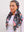 CLASSIC PRETIED Painted Petal Head Scarf (WITH VELVET GRIP)