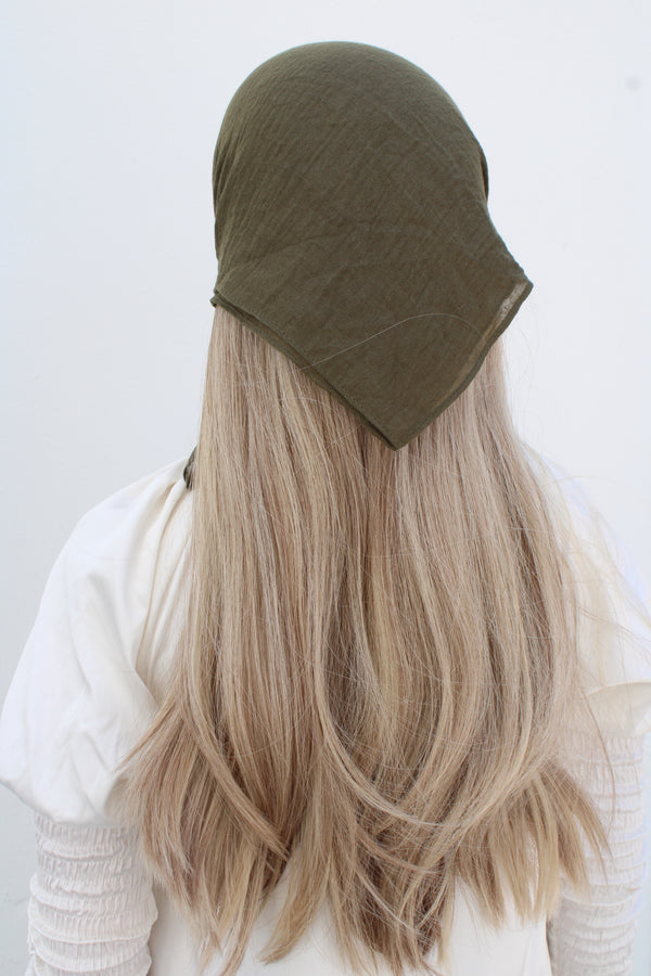 Solid Wrinkle Bandanas