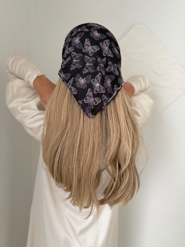 Midnight Butterfly Bandana